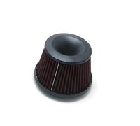 Kit filtri auto Filtro aria universale per auto da 3 pollici, filtro di aspirazione, adattatore a doppio imbuto 75 mm, accessori per la pulizia, proteggi il Filtro aria condizionata