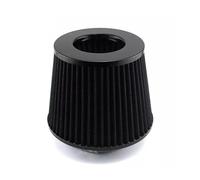 Kit filtri auto Kit filtro aria Filtro a cono a freddo per auto in spugna ad alto flusso Prestazioni da corsa sportivo conico Filtro aria condizionata(Black 100mm)