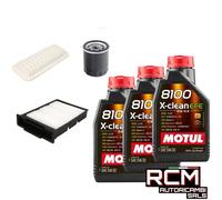Kit Filtri Citroen C1 Toyota Aygo Peugeot 107 108 + 3 lt Motul 5w30