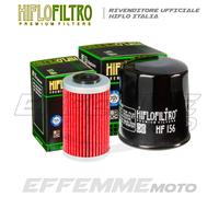 Kit Filtri Olio KTM LC4 640 Adventure 1998 1999 2000 2001 2002 HIFLO HF155+HF156