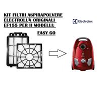 KIT FILTRI ORIGINALI ELECTROLUX ASPIRAPOLVERE EASY GO EF155 PER EEG41IW