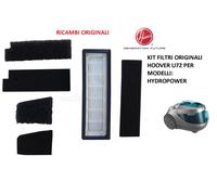 Hoover U72 Kit Filtri, Filtro Aria Aspirapolvere Pre Motore Extra Filtrante, Filtro di Scarico per Aspirapolvere, Compatibile con Hoover Hydra Power