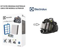 KIT FILTRI ORIGINALI USK11 ELECTROLUX ASPIRAPOLVERE PER MODELLI ULTRAFLEX