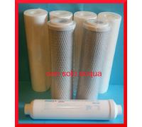 Kit filtri osmosi inversa acqua potabile per purificatori depuratore ricambio