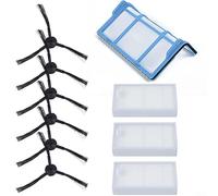 Kit filtri per aspirapolvere a rete prefiltro con spazzole laterali per MD 18500/18600/MD18501/MD16192