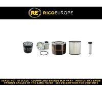 Kit Filtri Per Nh E80 MSR Evolution Olio Aria Carburante W/ Isuzu CC4JG1Eng