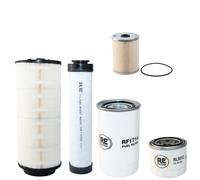 Kit Filtri Per Takeuchi TB290 Carburante Aria Olio W/Yanmar 4TNV86-CT-WTB Ing.