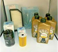 KIT FILTRI TAGLIANDO 5 LITRI TOTAL 5W40 HYUNDAI IX20 1.4 CRDi 78CV 57KW