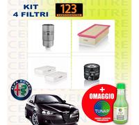 KIT FILTRI TAGLIANDO ALFA ROMEO 147 1.9 JTD - 103 kw 140 cv