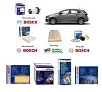 Kit Filtri Tagliando Bosch per Fiat Tipo 356 - 357 1.6 Multijet 84-88 Kw 120 Hp