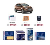Kit Filtri Tagliando Bosch per Ford Ecosport 1.0 Ecoboost 70 74 Kw