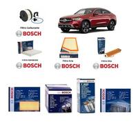 Kit Filtri Tagliando Bosch per Mercedes GLC ( X253 ) 200 d 120 Kw 163 Hp