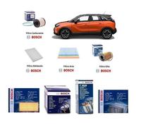 Kit Filtri Tagliando Bosch per Opel Crossland 1.6 Turbo D