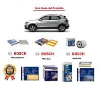 Kit Filtri Tagliando Bosch per VWT-Cross 1.0 TSI 70 85 Kw 95 116 Hp