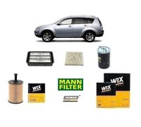 Kit Filtri Tagliando Mitsubischi Outlander II 2.0 DI-D 140 Hp