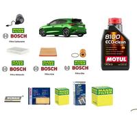 Kit Filtri Tagliando + Olio Motul 0w30 per Ford Focus IV 1.5 EcoBlue 88 Kw