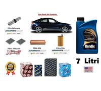 Kit Filtri Tagliando + Olio per Bmw X4 F26 xDrive 20 d 120 140 Kw 163 190 Hp Cv