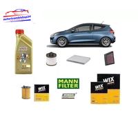 Kit Filtri Tagliando + Olio per Ford Fiesta 7 VII ( HJ,HF ) 1.5 TDCi