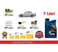 KIT FILTRI TAGLIANDO + OLIO PER MERCEDES-BENZ CLK (C209) 220 CDI 110 KW 150 CV