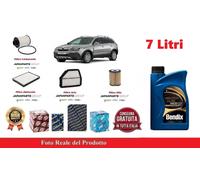 Kit Filtri Tagliando + Olio per Opel Antara 2.0 CDTi 150 Hp