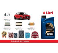 Kit Filtri Tagliando + Olio per Suzuki Swift IV 1.3 DDiS 55 Kw 75 Cv