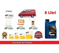 KIT FILTRI TAGLIANDO + OLIO PER VW MULTIVAN TRANSPORTER 2.0 TDI DAL 2015 IN POI