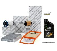 Kit Filtri Tagliando Originale + Olio per Fiat 500X 1.3 Multijet 70 Kw 95 Hp Cv