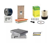 Kit Filtri Tagliando Originale per Renault Captur 1.5 DCi Clio IV