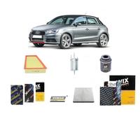 Kit Filtri Tagliando per Audi A1 1.4 TFSi 125 140 Hp