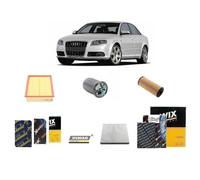 Kit Filtri Tagliando per Audi A4 8EC,B7 2.0 TDi 103 Kw 140 Hp