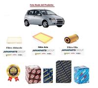 Kit Filtri tagliando per Chevrolet Aveo T300 1.2 63 Kw 86 Hp Cv