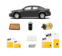 Kit Filtri Tagliando per Dodge Avenger 2.0 CRD 103 Kw 140 Hp