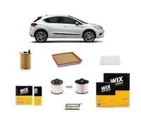 Kit Filtri Tagliando per DS4 1.6 BlueHDi 88 Kw 120 Hp
