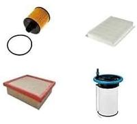 Kit Filtri Tagliando per Fiat 500x, Jeep Renegade, Compass 1.6 2.0 Multijet CRD Euro 6, 4 Pezzi