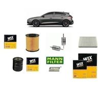 Kit Filtri Tagliando per Ford Focus III 1.6 LPG 88 Kw 120 Hp