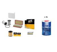 Kit Filtri Tagliando per Opel Agila B 1.3 CDTi + 4 Litri Olio Originale 5w30