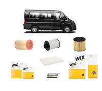 Kit Filtri Tagliando + per Peugeot Boxer Furgonato Van 2.2 HDi dal 2006 in poi