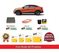 KIT FILTRI TAGLIANDO PER RENAULT ARKANA I (LCM_, LDN_) 1.6 E-TECH 105 KW