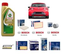 Kit Filtri Tagliando per Seat Leon 5F1 1.5 TSI + 5 Litri Olio Castrol 5w30