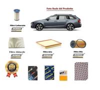 Kit Filtri Tagliando per Skoda Octavia III Combi 5E3,5E5 1.6 TDi 2.0 TDi