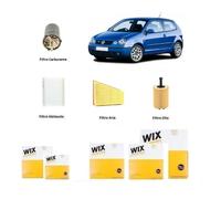 Kit Filtri Tagliando per VW Polo 9N 1.4 TDi 55 Kw 75 Hp