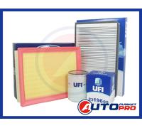 KIT FILTRI TAGLIANDO UFI FIAT MULTIPLA 1.6 TUTTE LE VERSIONI BENZINA GAS E GPL
