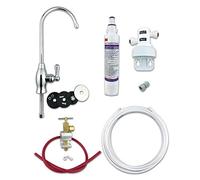 Kit filtro acqua potabile 3M (filtro batteri), sistema fai da te completo con rubinetto deluxe a lunga portata (baseball)
