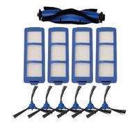 Kit Filtro Alta Efficienza con Spazzola Principale e Spazzole Laterali per RoboV