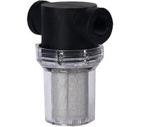 Kit Filtro Anti-impurità in Acciaio Inossidabile Multi-Dimensione da 1 Pezzo for Agricoltura e idroponica - Griglia in Rete in Linea da 1/2/3/4 Pollici(40 Mesh,1'')