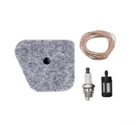 Kit filtro aria 4180 120 1800 compatibile per decespugliatori HT101 FS130 FS90 FS110 FS87 KM100 KM110 HT100 HL90, parti di ricambio in plastica per prestazioni del motore migliorate