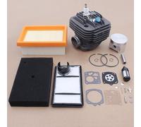 Kit filtro aria for pistone pistone cilindro 49mm for Stihl TS400 sega da taglio for calcestruzzo 4223 020 1200 pezzi di ricambio for motosega
