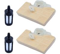 Kit Filtro Aria per STIHL 029 MS290 MS310 MS390 Motosega, ADEFOL 2 Filtri dell'aria e 2 Filtri del Combustibile Accessorio Motosega Pezzi di Ricambio Filtro ad Alta Densità