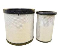 Kit filtro aria RE596317 RE596318 compatibile con motore John Deere 6090 trattore 8R230 8R-2704 8R280 8R340 8RT340 8RT410 8RX310 sostituzione