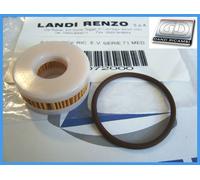 KIT FILTRO CARTUCCIA RIDUTTORE GAS GPL IMPIANTO LANDI RENZO CON O.R. 674072000